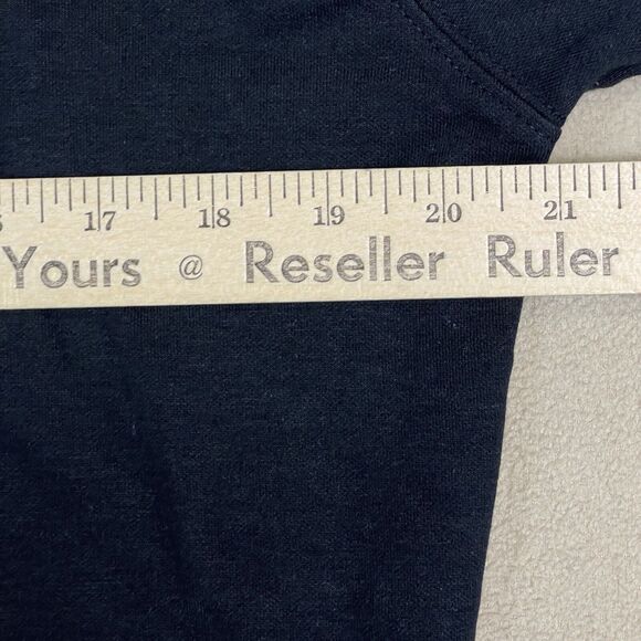 Johnnie‎ O Sweater Mens Medium Black 1/4 Zip Sully Pullover Beach Adult - Picture 5 of 12